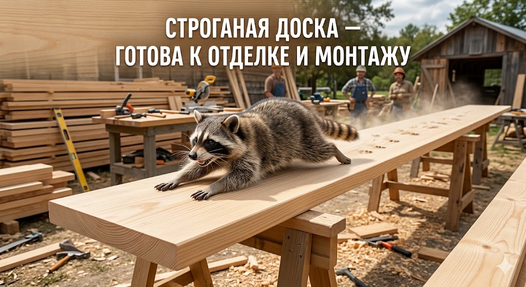 Доска строганая