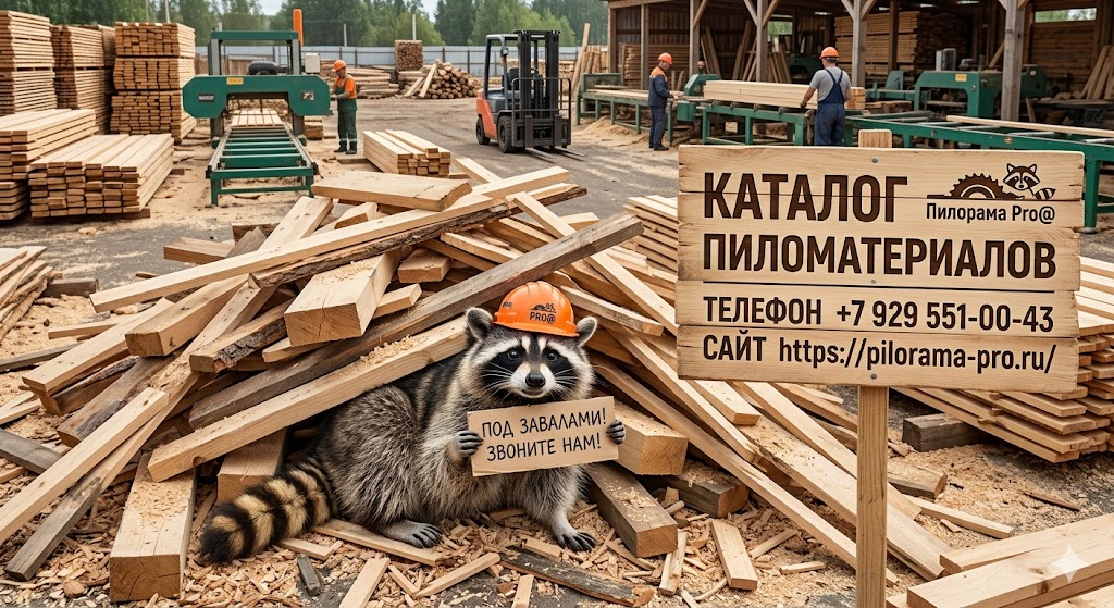 Каталог пиломатериалов